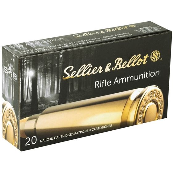 SELLIER&amp;BELLOT 6.5 CREEDMOOR AMMO 131GR SP 20RD BOX — product photograph