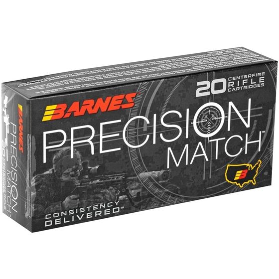 Barnes 300 AAC Blackout AMMO 125gr OTM BT 20rd Box — product photograph