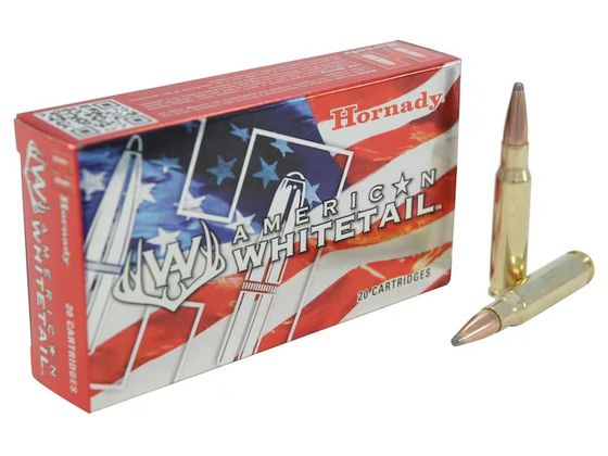 HORNADY AMERICAN WHITETAIL 308 WIN AMMO 150GR SP 20RD BOX — product photograph