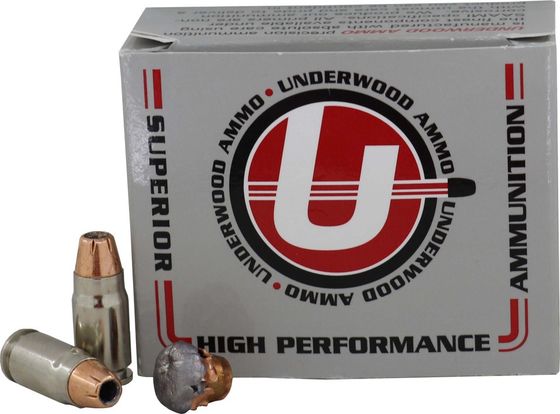 UNDERWOOD 357SIG AMMO 147GR XTP 20RD BOX — product photograph