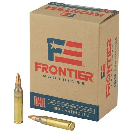 Frontier Cartridge 223 Rem AMMO 55 gr Full Metal Jacket (FMJ) FR1015 150RD BOX — product photograph